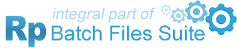Batch File Replace - part of BinaryMark Batch Files Suite