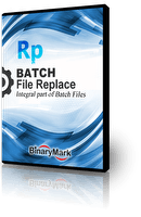 Batch File Replace product box
