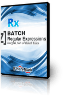 Batch RegEx product box