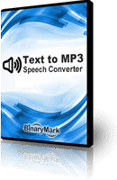 Text to MP3 Converter product box