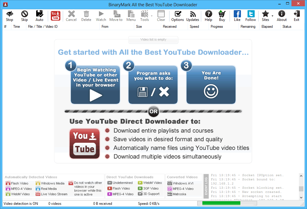 All the Best YouTube Downloader Screenshot