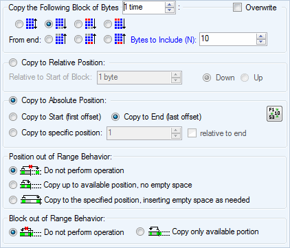 Copy Bytes