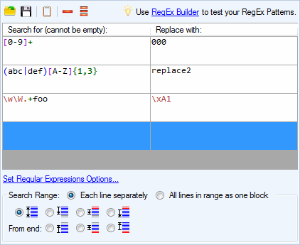 Multiple RegEx Replace