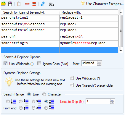 Multiple Text Replace