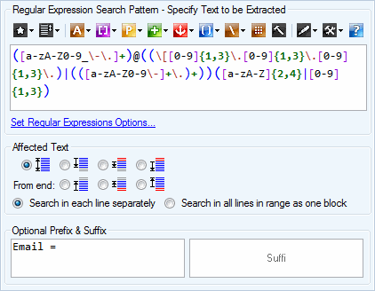 RegEx Extract Text