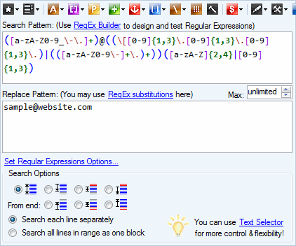 RegEx Replace