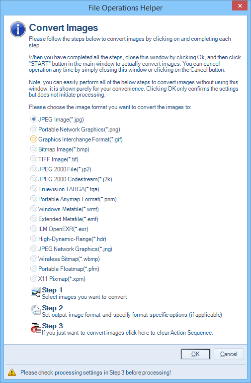 Built-in Image Conversion Helper